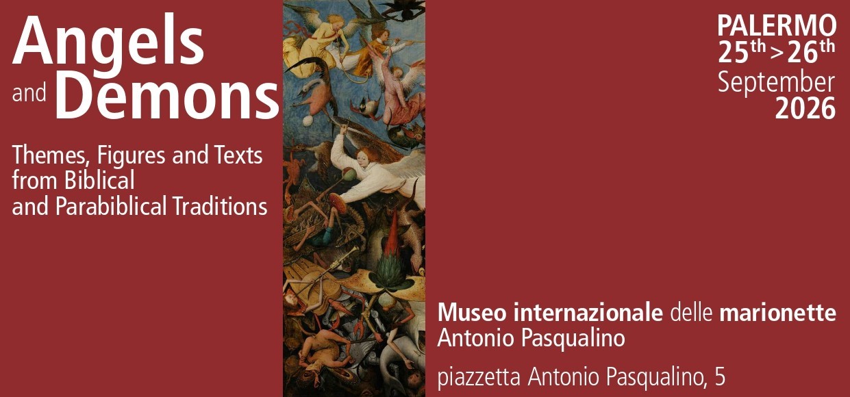 “Angels and Demons” Palermo il 25 e 26 settembre 2026